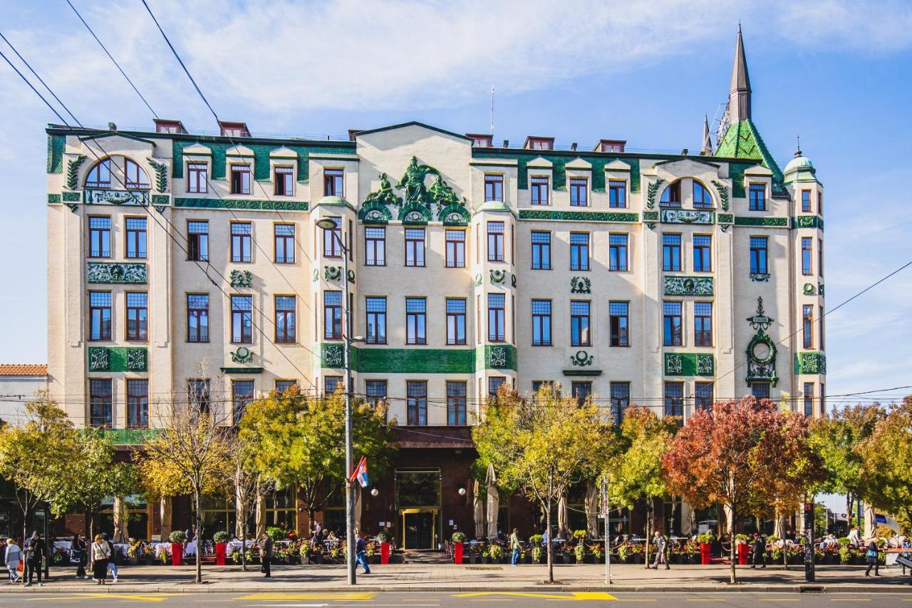 Hotel Moskva Belgrad Exteriör bild